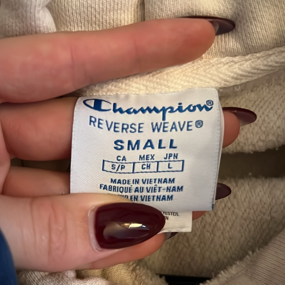 Champion cropped sweatshirt - Picture 4 of 4